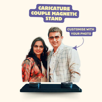 Your Gift Studio Personalised Couple Avtar Magnetic Stand