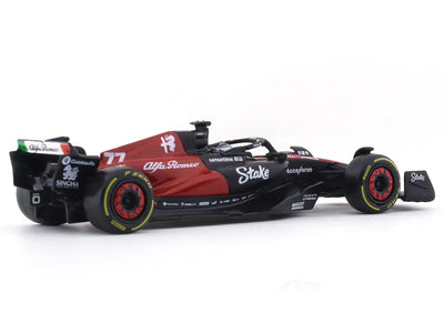 Bburago - 1/43 Scale Model 2023 Alfa-Romeo C43 Stake team Valterri Bottas Formula 1