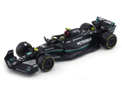Bburago - 1/43 Scale Model 2023 Mercedes-AMG W14 E Performance #44 Lewis Hamilton