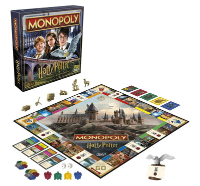Official  Harry Potter Monopoly Board Game No Cod Allowed On this Product - Prepaid Orders Only