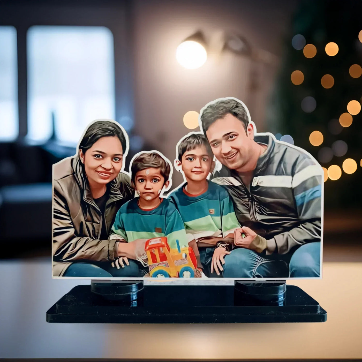 Your Gift Studio Personalised Family Avtar Magnetic Stand