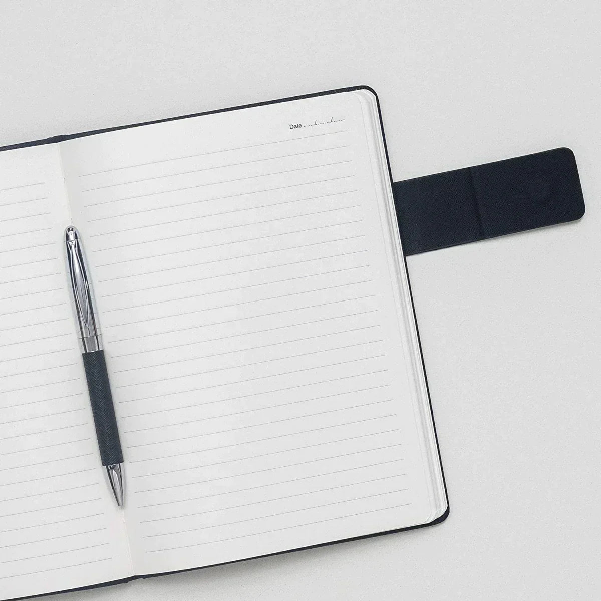 2024 Diwali Combo 2.0 (Classy Metal Flip Card Cover Diary + Classy Metal Keychain + Pen + Classy Steel Cardholder + Ferrero Rocher + Diya) - Brown