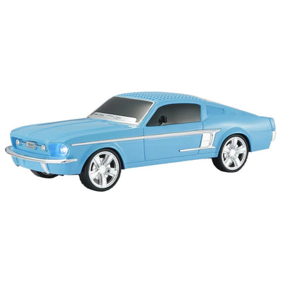 WS - 1967 Wireless Car Bluetooth Speaker With Working Headlights - Blue