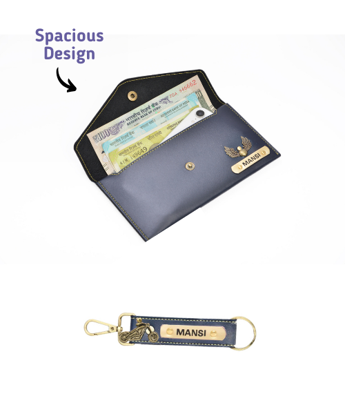 Customized Women's Gift Combo 2 Pcs - Blue