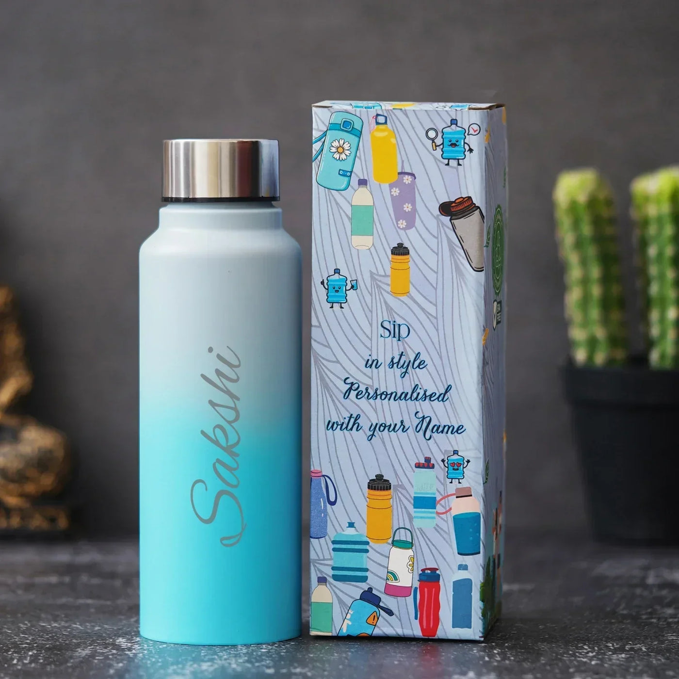 Personalized Perfect Classic Water Bottle - Multi Color 4