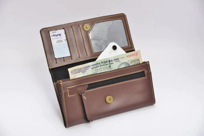 Personalized Tote Bag and Lady Wallet 2.0 - Brown