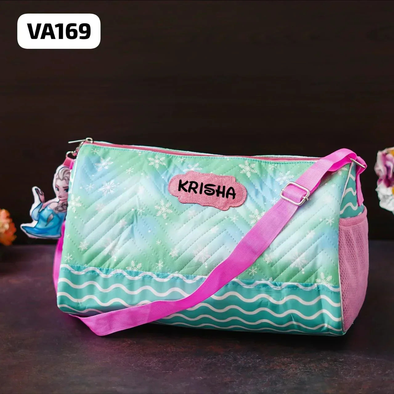 Your Gift Studio Frozen Print Kids Customised Duffle Bag