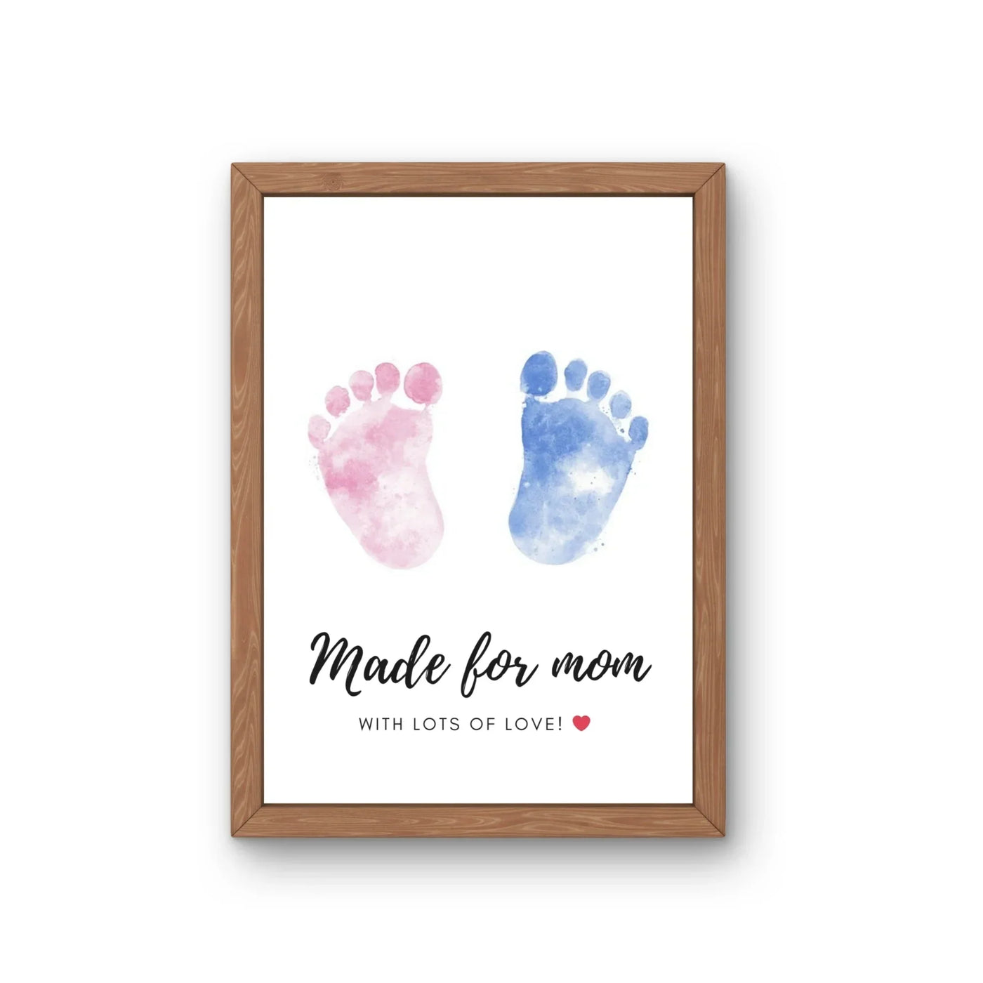 Your Gift Studio Baby Footprint & Handprint Personalised Frame