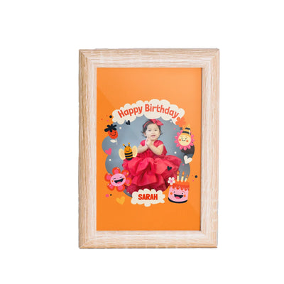 Your Gift Studio Personalized Happy Birthday Baby Frame 1.0
