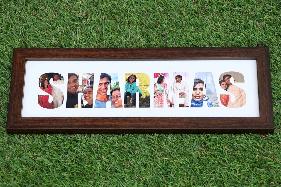 Your Gift Studio Personalised Frame The Name - With Glass