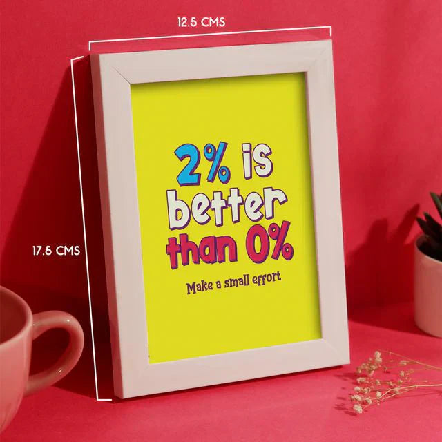 Your Gift Studio Personalised Positive Vibes Frames