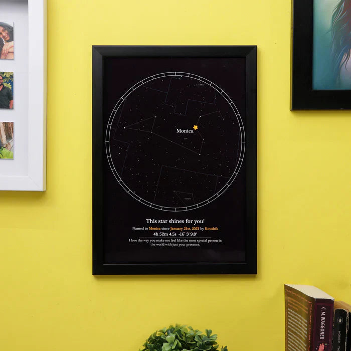 Your Gift Studio Personalised A Star Frame