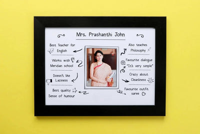 Your Gift Studio Personalised Frame For Teacher