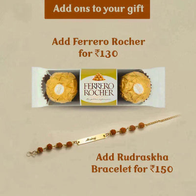 Personalized Men's Decent 3 Pcs Gift Combo - Tan