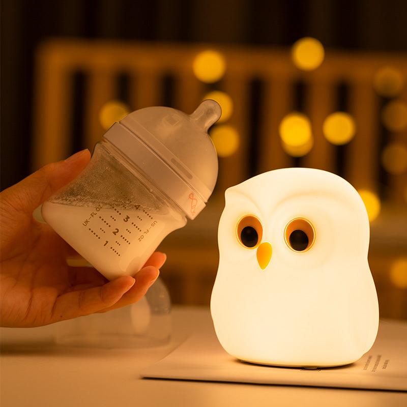 Cute Colour-Changing Owl Silicon Lamp / Hedwig Lamp