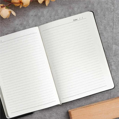 Love Your Self Printed Hard Cover Diary - Dark Grey