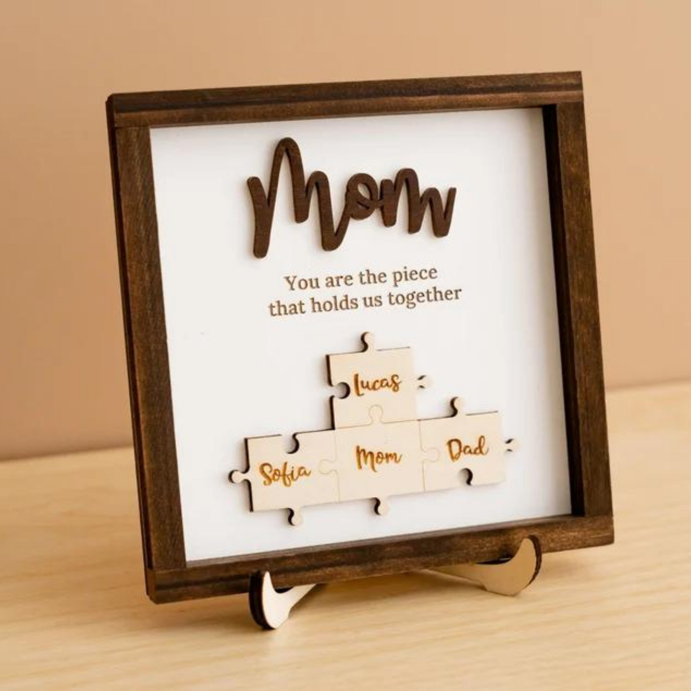 Mother's Day Gifts - Mama Puzzle Piece Sign