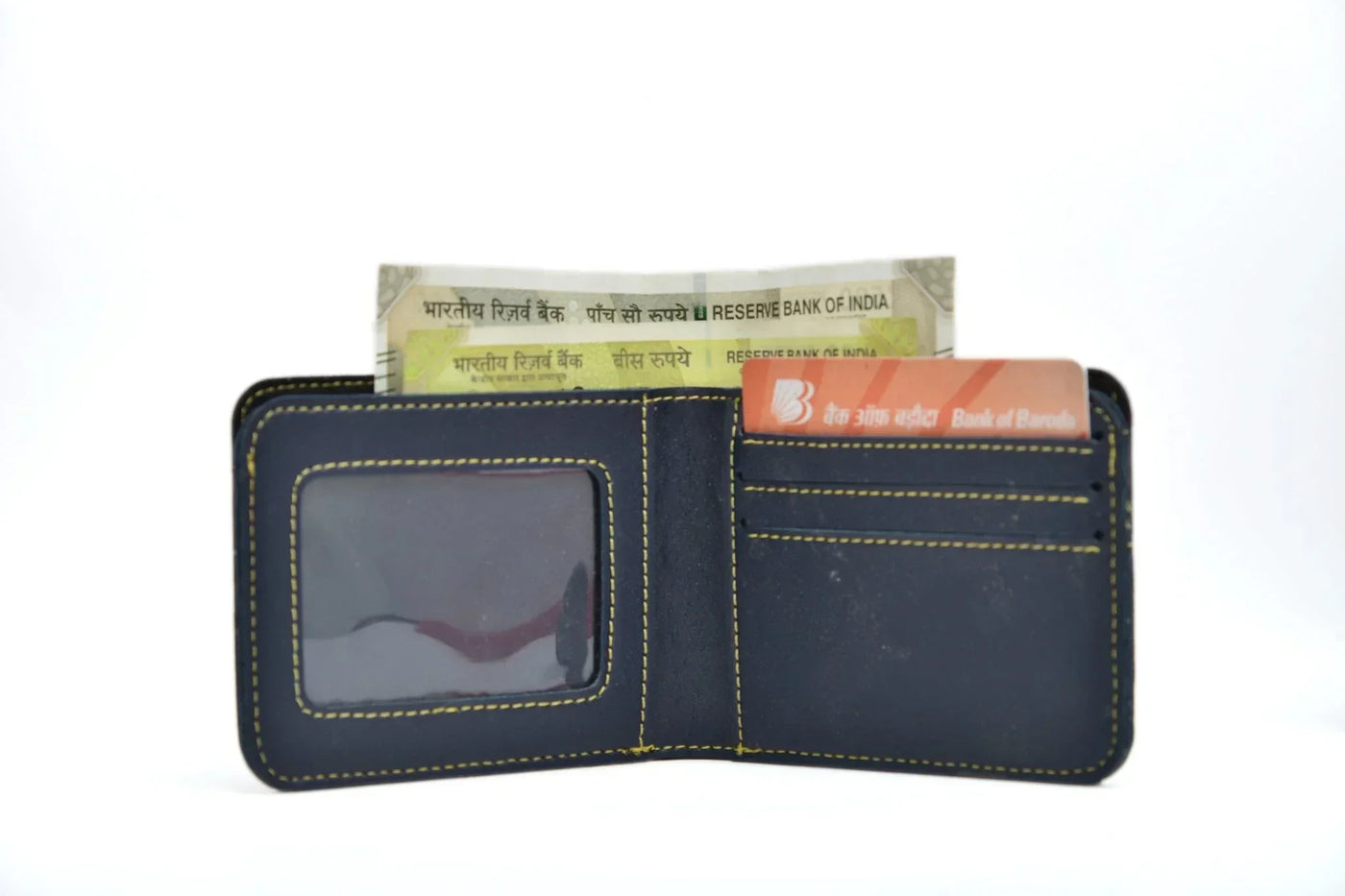 Personalized Men's Wallet and Diary Combo - Blue