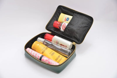 Personalized Mini make up kit + Chained Sling bag - Grey