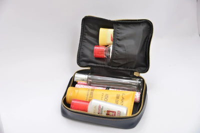 Personalized Mini make up kit + Sling bag - Blue