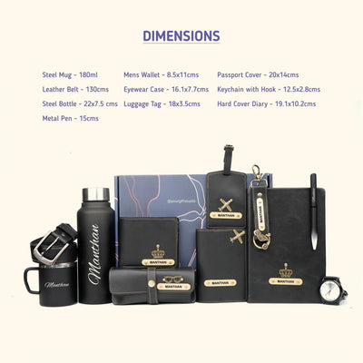 Personalised Brother (Bhai) Combo 9.0 - Black