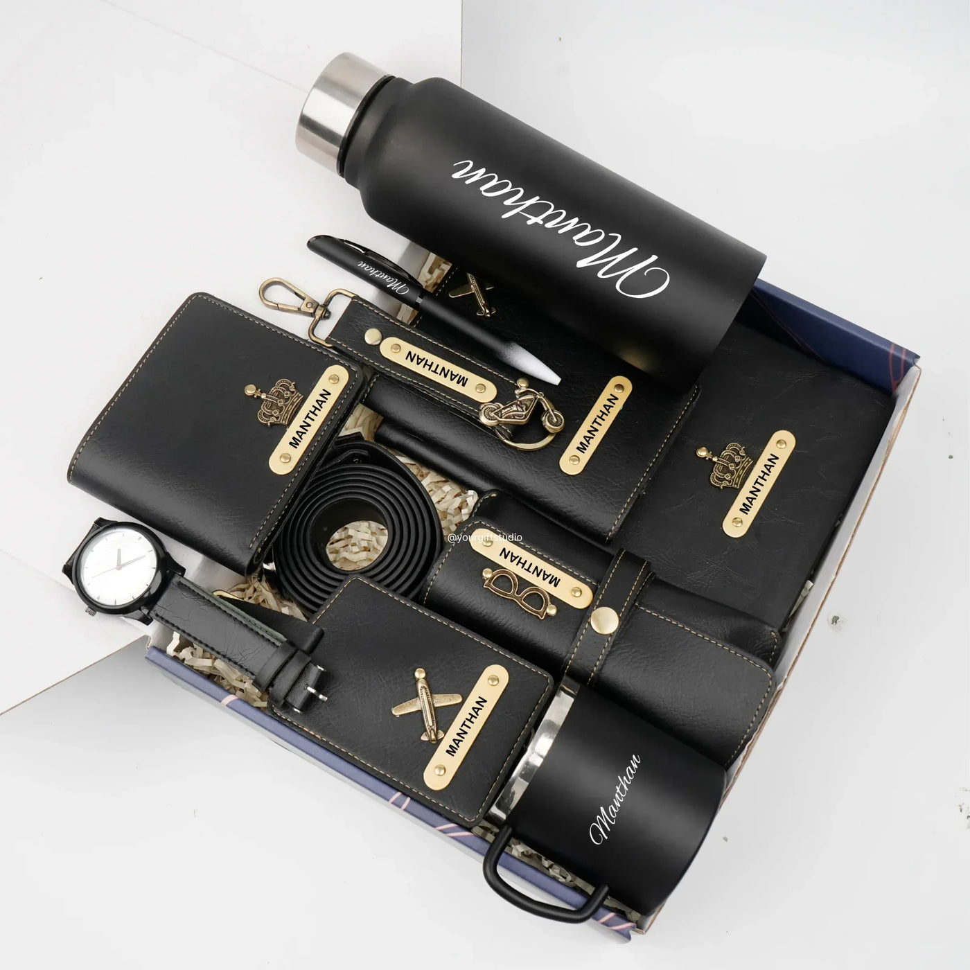 Personalised Brother (Bhai) Combo 9.0 - Black