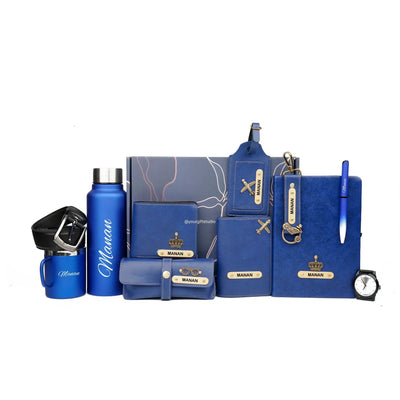 Personalised Brother (Bhai) Combo 9.0 - Royal Blue