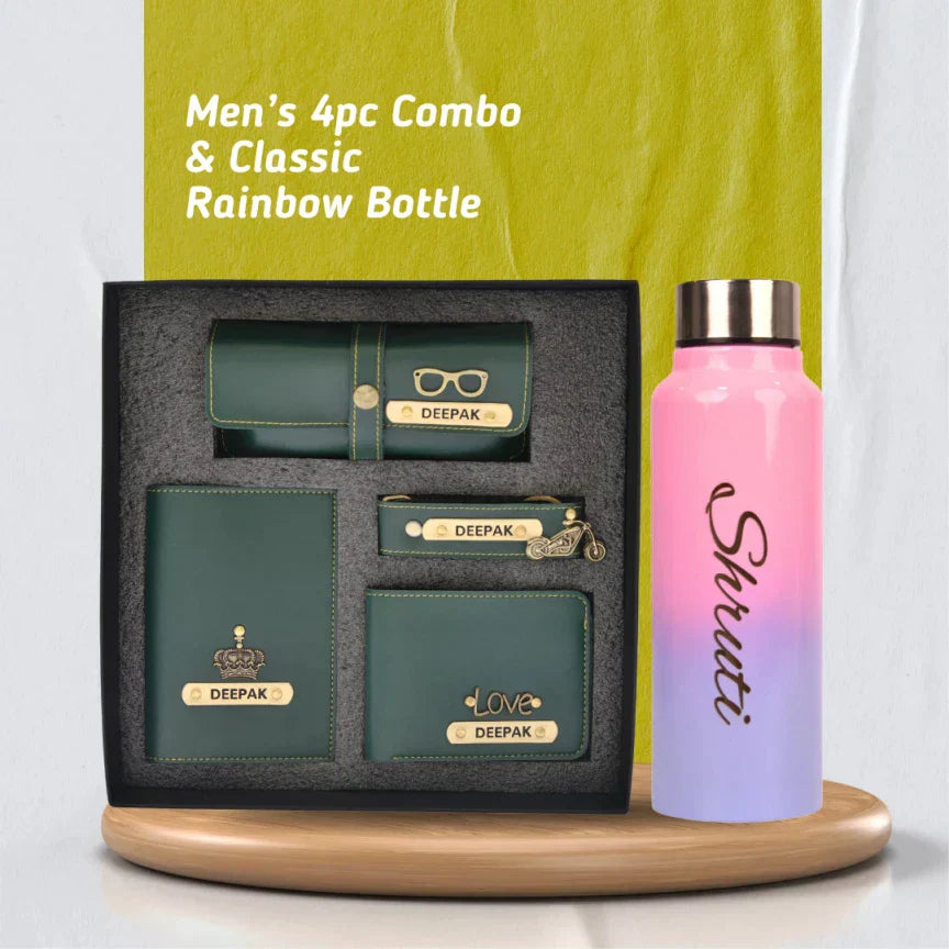 Personalized Perfect Men's & Boys Combo - Green