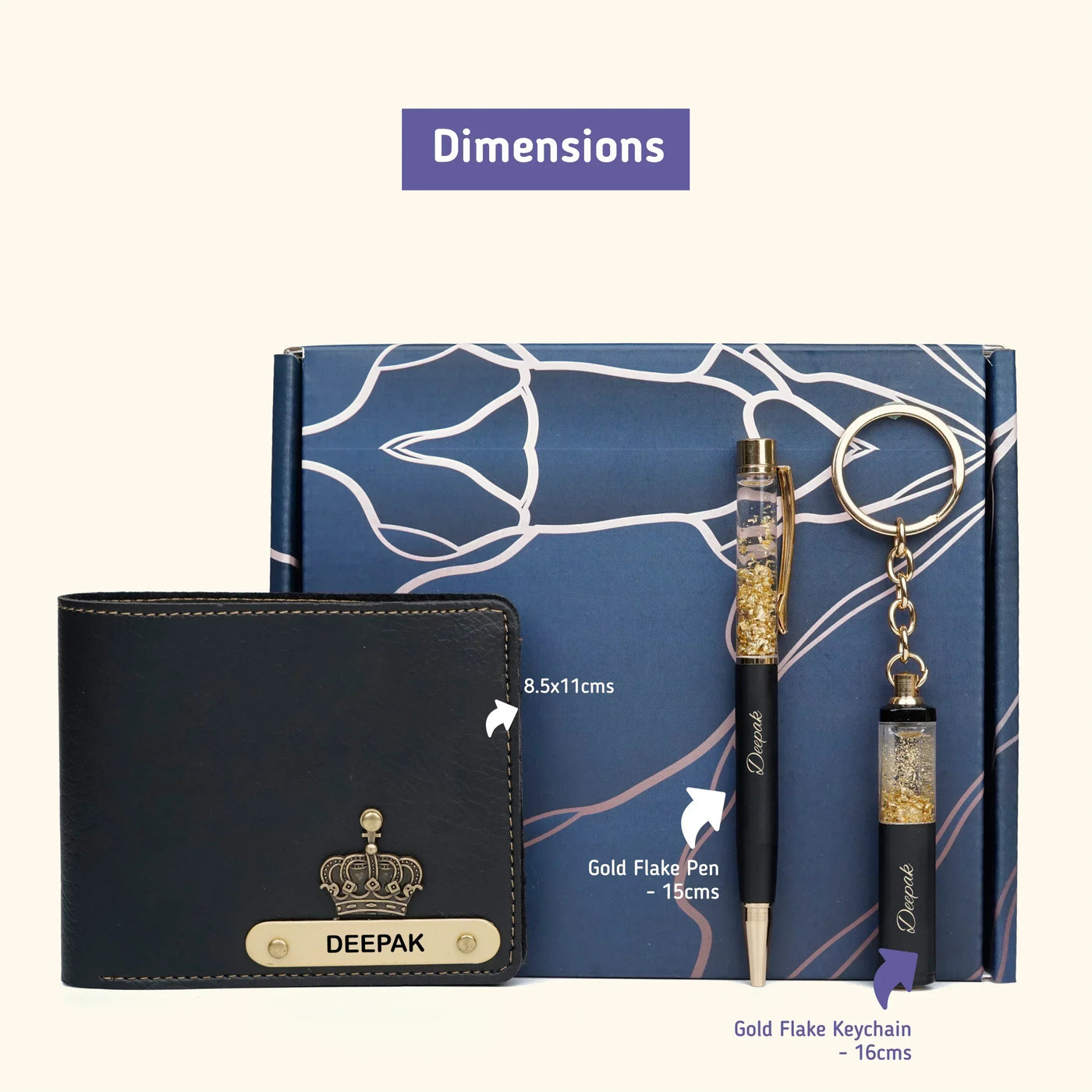 Personalised Brother (Bhai) Combo 2.0 - Black