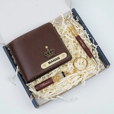 Personalised Brother (Bhai) Combo 2.0 - Brown