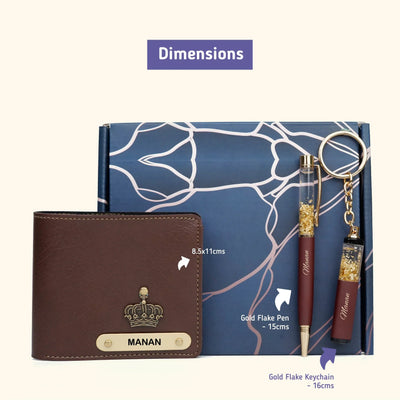 Personalised Brother (Bhai) Combo 2.0 - Brown