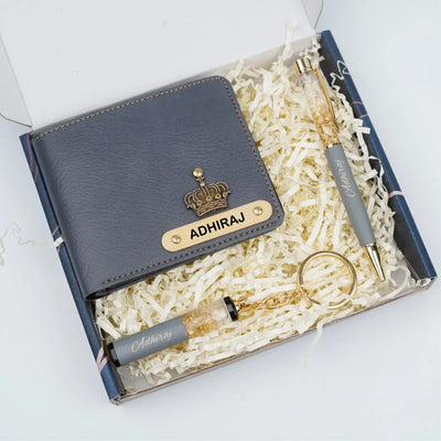 Personalised Brother (Bhai) Combo 2.0 - Dark Grey