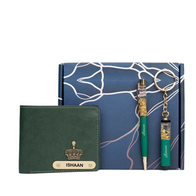 Personalised Brother (Bhai) Combo 2.0 - Olive Green