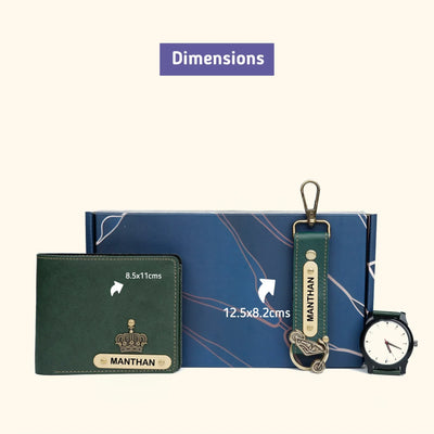 Personalised Brother (Bhai) Combo 3.0 - Olive Green