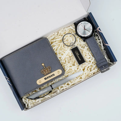 Personalised Brother (Bhai) Combo 4.0 - Dark Grey