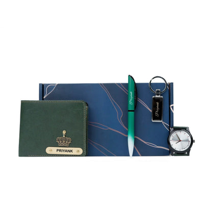 Personalised Brother (Bhai) Combo 4.0 - Olive Green