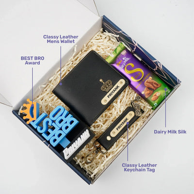 Personalised Brother (Bhai) Combo 7.0 - Black