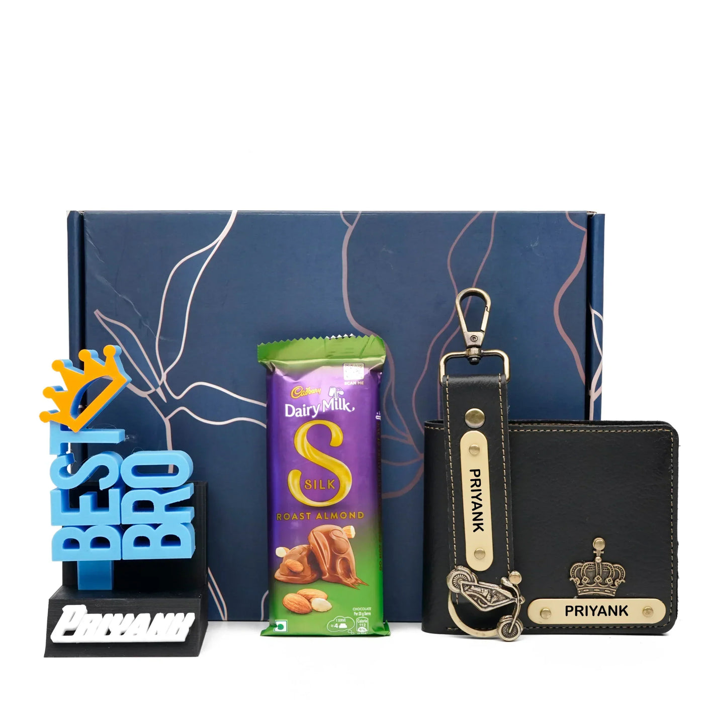 Personalised Brother (Bhai) Combo 7.0 - Black