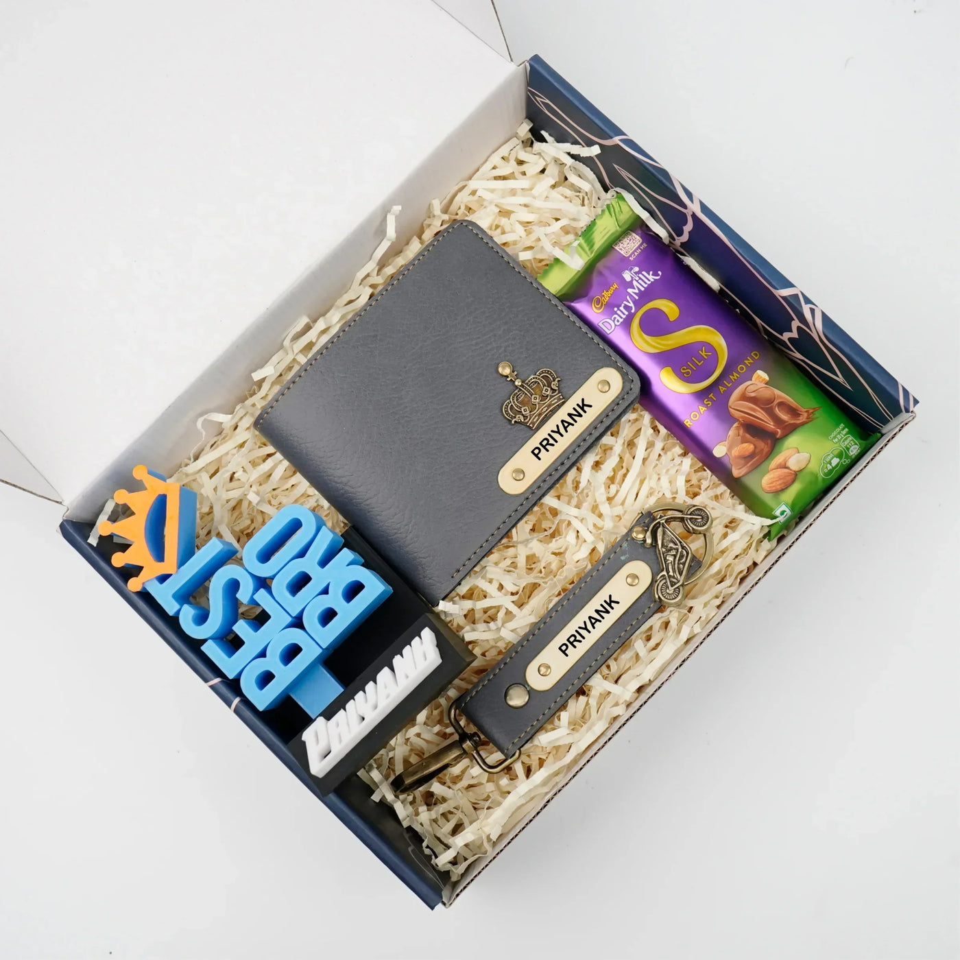 Personalised Brother (Bhai) Combo 7.0 - Dark Grey