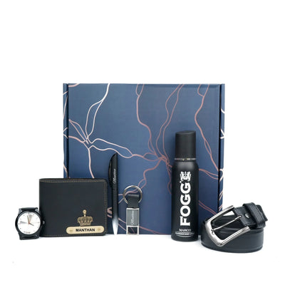 Personalised Brother (Bhai) Combo 6.0 - Black