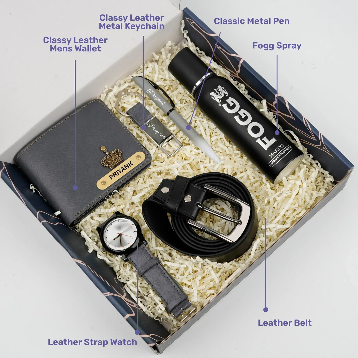 Personalised Brother (Bhai) Combo 6.0 - Dark Grey