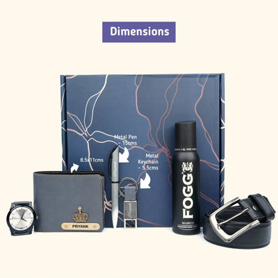 Personalised Brother (Bhai) Combo 6.0 - Dark Grey