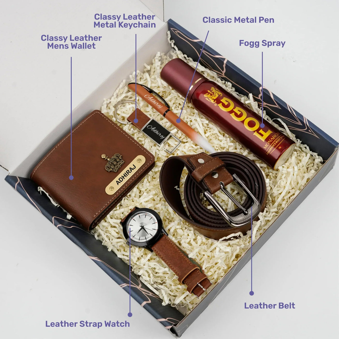 Personalised Brother (Bhai) Combo 6.0 - Tan