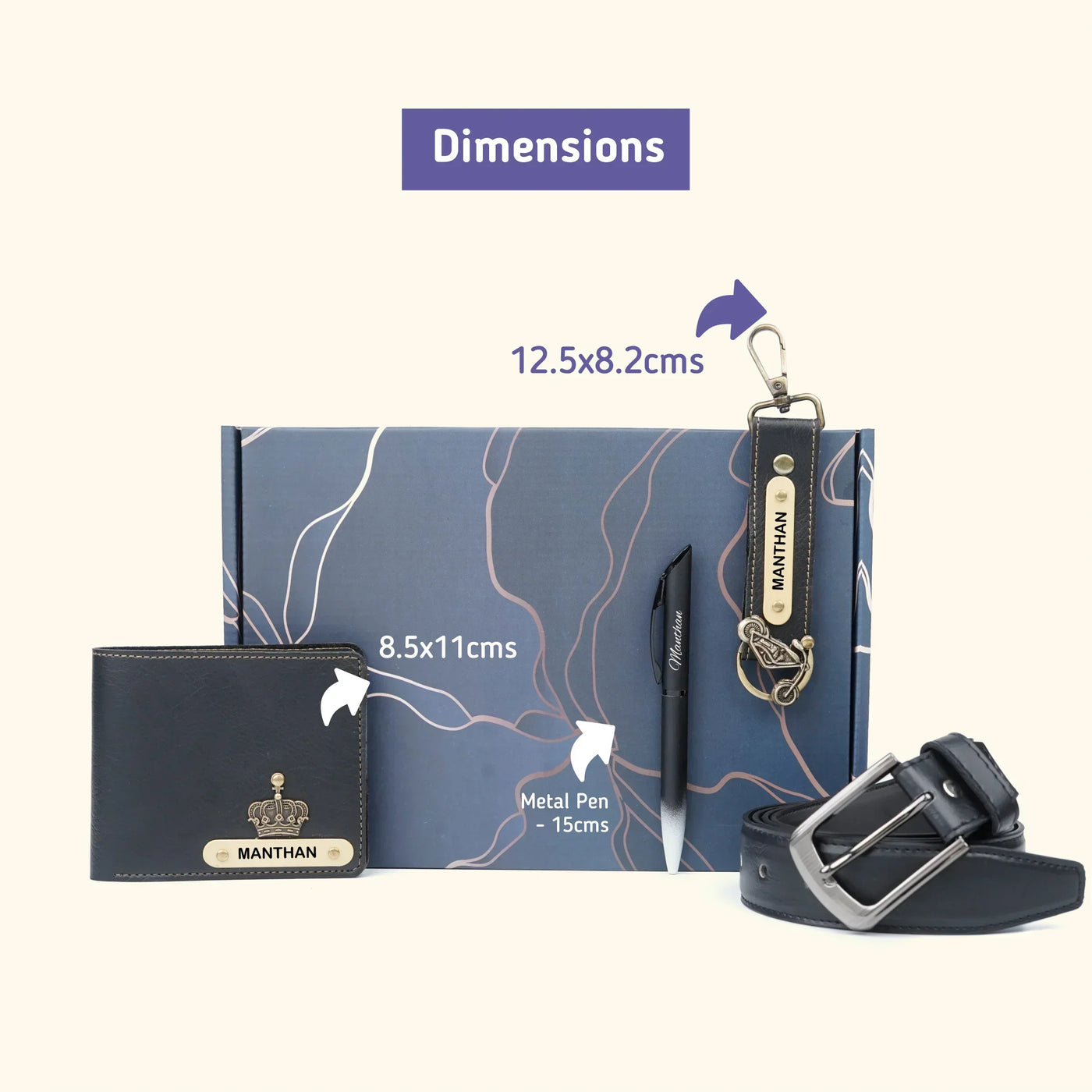 Personalised Brother (Bhai) Combo 5.0 - Black