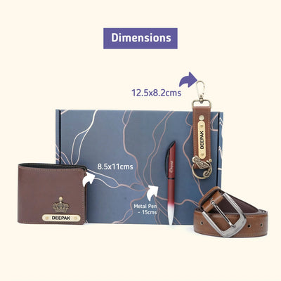 Personalised Brother (Bhai) Combo 5.0 - Brown