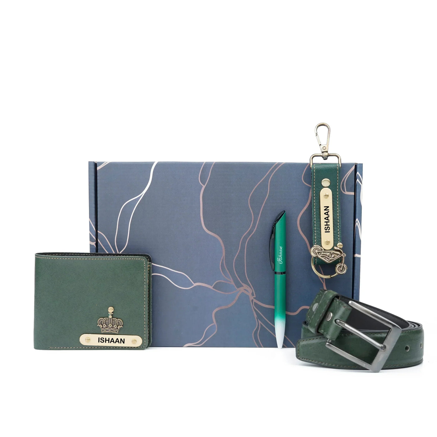 Personalised Brother (Bhai) Combo 5.0 - Olive Green