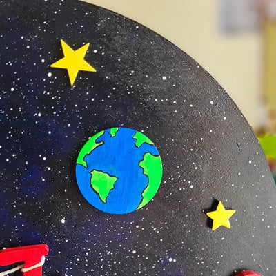 Space Theme Nameboard for Kids