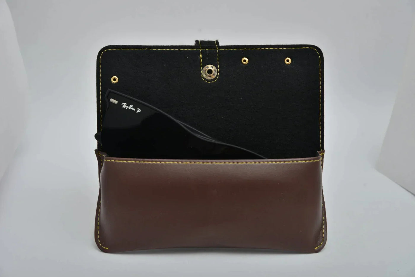 Customized Perfect Water Bottle and Eyewear Case - Brown