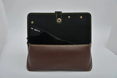 Customized Perfect Water Bottle and Eyewear Case - Brown