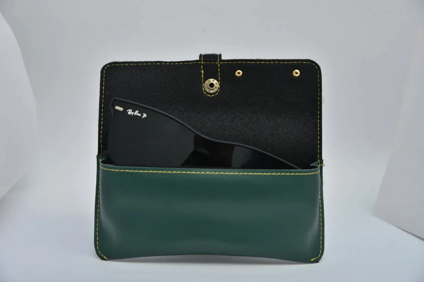 Customized Perfect Water Bottle and Eyewear Case - Green